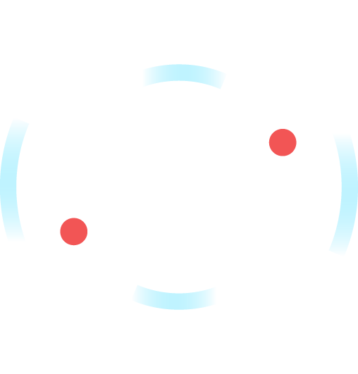 Circle connect icon