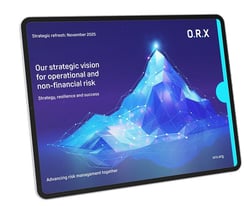 Image of Our strategic vision for operational and non-financial risk front cover