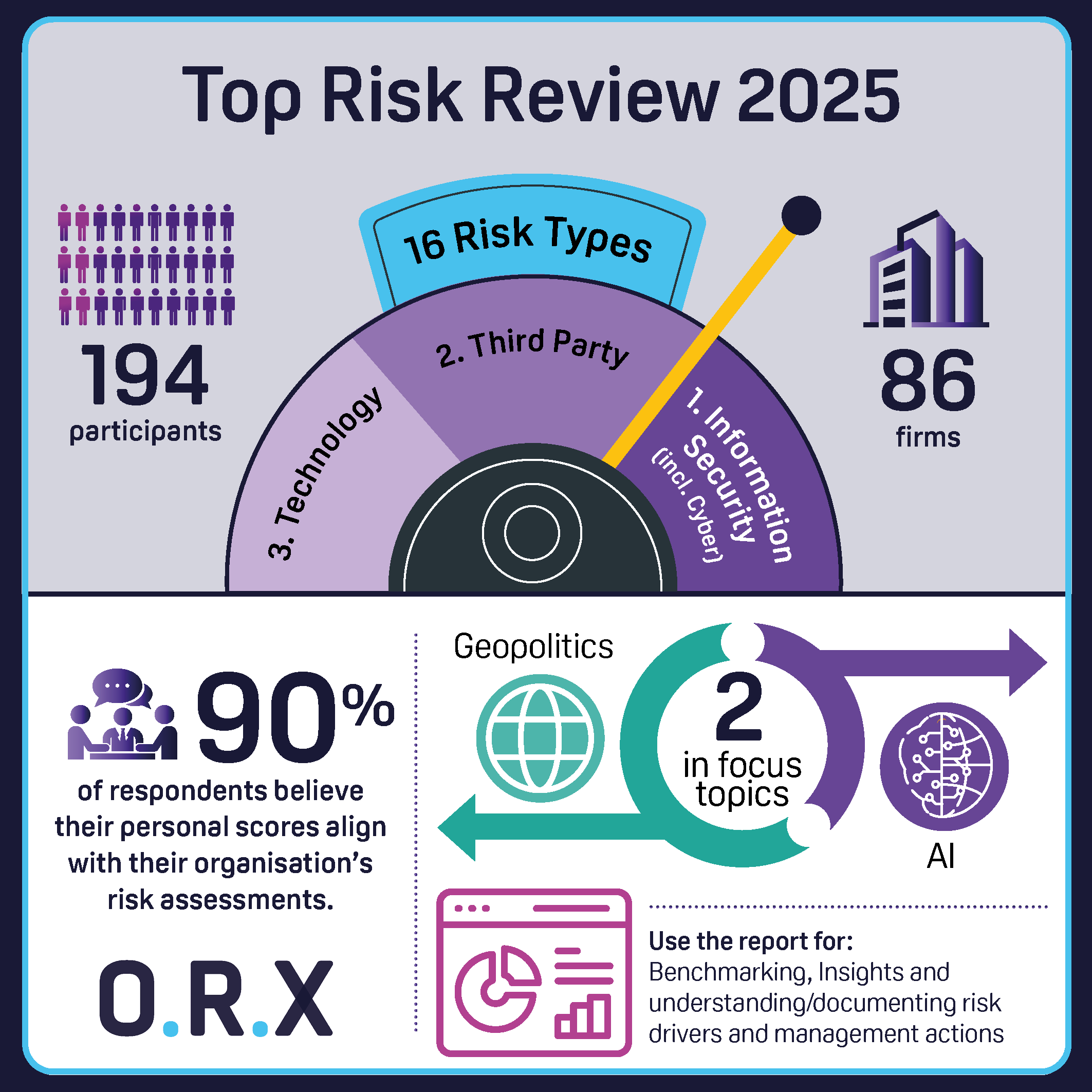 Top Risk Review Infographic 2025
